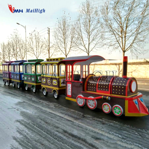 Parque <span class=keywords><strong>de</strong></span> Atracciones al aire libre batería tren turístico paseo Mini niños utilizan tren sin rieles <span class=keywords><strong>en</strong></span> venta - Product Image 3