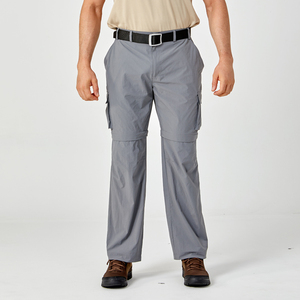 Pantalones de hombre para exteriores de verano, pantalones de piernas desmontables de secado rápido, pantalones cortos tácticos para senderismo con cremallera, pantalones Cargo - Product Image 5