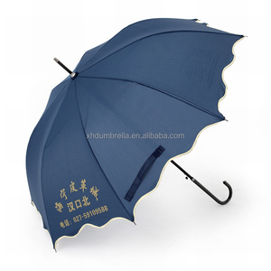 Темно-синий зонтик с кружевом модные зонтики для леди и девочек - Product Image 4