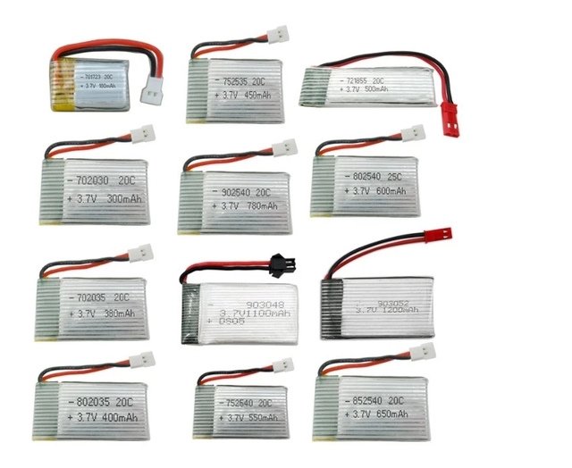 Rechargeable Lipo Battery 3.7v 800mah Lithium Polymer Battery 25C