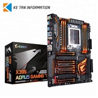 GIGABYTE X399 AORUS Carte mère de jeu 7 usagée Carte mère AMD X399 8 X DDR4 DIMM Sockets