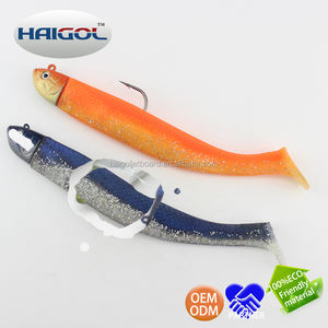 บริการแม่พิมพ์ใหม่เหยื่อตกปลาแบบนุ่ม,เหยื่อหนอนไร้ขอบเหยื่อปลอมแบบมือเท - Product Image 5