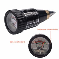 Luxmètre portable ph pour le sol, l'humidité plage de PH 3 ~ 8ph 1 ~ 8