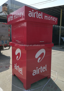 Chiosco Prefabbricato in Lamiera per Negozio Pop-up Airtel - Product Image 2