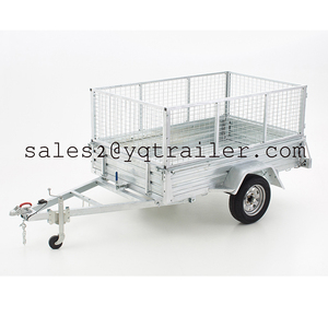 Remorque à benne basculante standard <span class=keywords><strong>5x3</strong></span> 6x4 7x5 8x6 10x6 avec cage - Product Image 2