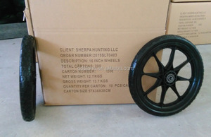 Llantas de Espuma Sólida de Poliuretano de 16 Pulgadas para Bicicleta Infantil, Neumáticos Antipinchazos para Bicicleta Infantil de 16 Pulgadas - Product Image 4