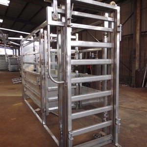 Nouvelle conception de <span class=keywords><strong>goulotte</strong></span> de compression pour chevaux et bovins, galvanisée à chaud - Product Image 5