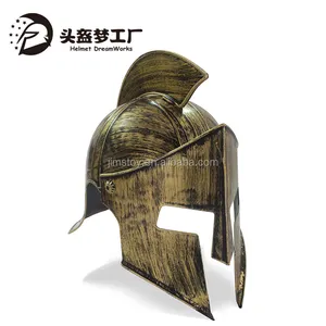 Adult's Spartan Warrior Helmet gladiator fancy dress historic ancient greeks roman 300 warrior