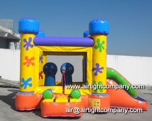 Đáng Yêu <span class=keywords><strong>CE</strong></span> Phê Duyệt <span class=keywords><strong>Inflatable</strong></span> Combo Slide, Lâu Đài <span class=keywords><strong>Bouncy</strong></span> <span class=keywords><strong>Inflatable</strong></span> Cho Trẻ Em Chơi - Product Image 3