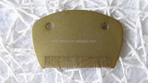 vendita calda carino pidocchi pettine di metallo per la rimozione e la forfora - Product Image 4