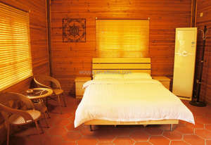 Cabines en rondins préfabriquées en pin russe, nouveau design <span class=keywords><strong>2017</strong></span>, maisons en bois bon marché, kit pour villa, chambre, magasin et abri de voiture - Product Image 2