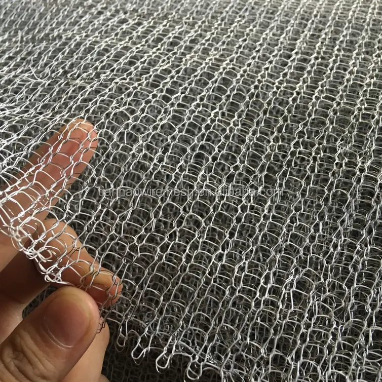Tubo di rete metallica a maglia/nastri di rete metallica a maglia in acciaio inossidabile/rete metallica a maglia con anelli di collegamento