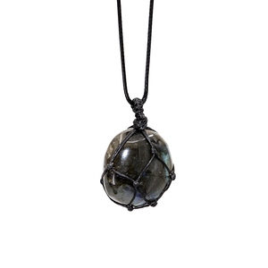 <span class=keywords><strong>Collana</strong></span> con <span class=keywords><strong>Pietra</strong></span> di Luna Naturale, Pendente in <span class=keywords><strong>Pietra</strong></span>, <span class=keywords><strong>Collana</strong></span> Intrecciata, <span class=keywords><strong>Collana</strong></span> Macramè Yoga per Uomini e Donne, per Mantenere la Salute - Product Image 6