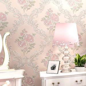 Home Decoration 3d Striped Adhesive Non-Woven <b>Wallpaper</b> European-style Designs for Walls <b>Roll</b> Modern - Product Image 5