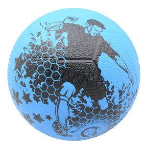 Design del pneumatico dimensioni personalizzate 5 palloni da calcio in gomma economici per pallone da calcio per uso esterno Futbol - Product Image 4
