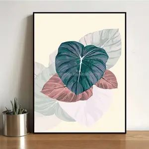 Tùy Chỉnh Kích Thước Matting Đen Và Bạc Kim Loại Lớn Nhôm Art Khung Ảnh/Poster Khung Ảnh