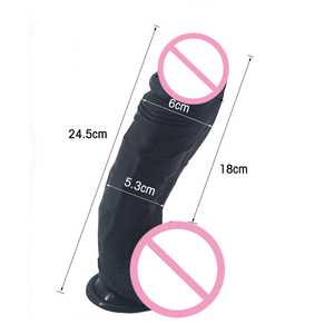 FAAKシミュレーションシリコンワープペニスオスルートインバーテッドモールドアダルトセックスアナルプラグ、24.3*<span class=keywords><strong>6</strong></span> cm - Product Image 3