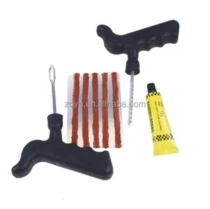 Auto Vrachtwagen Motor Band Reparatie Tool Kit Voor Tubeless Emergency Tyre Snelle Prik Plug Reparatie Blok Lucht Lekken