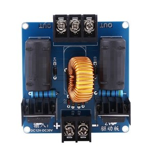Module de chauffage par induction ZVS Tesla Coil Zero Voltage Flyback Driver Board, générateur de surtension, plaque de surtension, 12-30V DC - Product Image 3