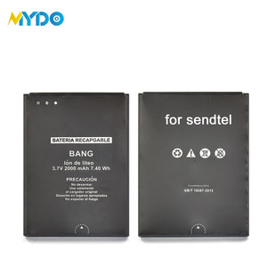 Precio de fábrica de la batería del teléfono móvil gb/t 18287-2000 para sendtel Bang 2000 mAh - Product Image 4