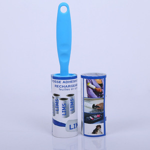 Ensemble de rouleaux pelucheux adhésifs, en plastique, pour enlever les poils des animaux de compagnie, Mini rouleaux de nettoyage, vente en gros, pièces - Product Image 2