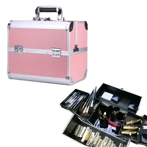 Salon Studio Nail Art Case Technicus Tool Box Beauty Cosmetische Make Up Trein Case