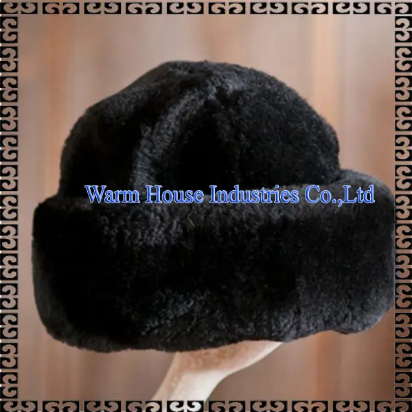 2015 뜨거운 판매 진짜 양 모피 겨울 모자/ 동물 모피 겨울 모자/ 숙녀 패션 모자를 느꼈다