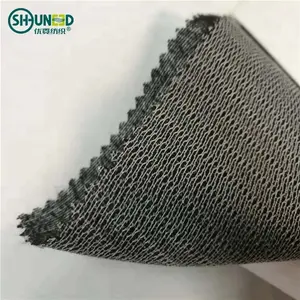 Polyester Viskose Warp Stricken Interlining Schuss Einfügen Garment gewebt gestrickt fixiereinlage stoff Gewebt Interlining