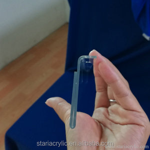 Siêu thị rõ ràng <span class=keywords><strong>Acrylic</strong></span> kệ giá chủ nhựa nhãn tag dữ liệu trong suốt <span class=keywords><strong>Acrylic</strong></span> giá Clip dải dài - Product Image 4