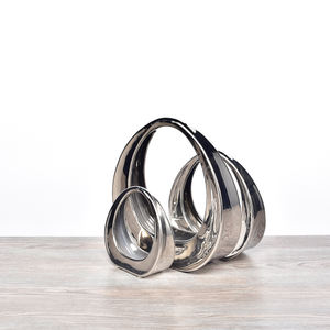 Personalizzato a buon mercato decorazione dell'hotel di ceramica argento ornamentali nordic <span class=keywords><strong>moderno</strong></span> decorazione della <span class=keywords><strong>casa</strong></span> pezzi - Product Image 3