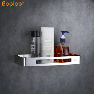 Beelee BA9287C Metal Stainless Steel 304 Wall Mounted <strong>Bath</strong> Shower Rack Bathroom <strong>Shelves</strong> - Product Image 4
