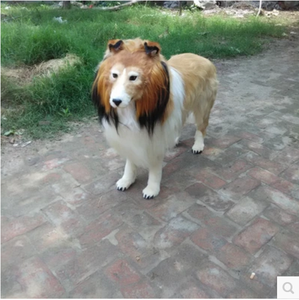 Pelliccia sintetica divertente artificiale cane vero mannequin per la visualizzazione - Product Image 2