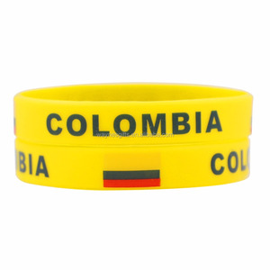 Pulsera <span class=keywords><strong>de</strong></span> silicona con impresión personalizada, pulsera <span class=keywords><strong>de</strong></span> Colombia - Product Image 3