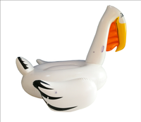 Toucan pas cher, écologique, PVC 0,25 mm d'épaisseur, flotteur gonflable pour piscine, 210x180x160 cm, certifié CE, utilisation en extérieur, capacité maximale <100 kg