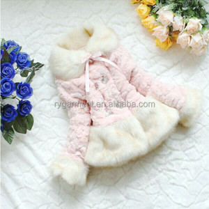 Ropa del niño, invierno engrosada cálido FROZEN capa para el GIRS - Product Image 1