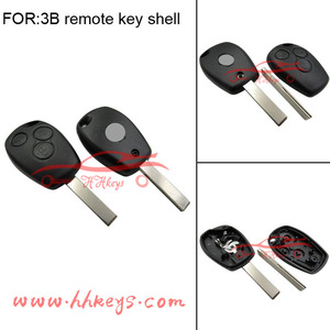 Coque Télécommande Clé Plip 3 Boutons Renault Kangoo Modus <span class=keywords><strong>Trafic</strong></span> + <span class=keywords><strong>Cle</strong></span> Vierge - Product Image 1