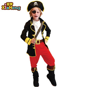 <span class=keywords><strong>2018</strong></span> halloween Caribe pirata cosplay traje para niños - Product Image 1
