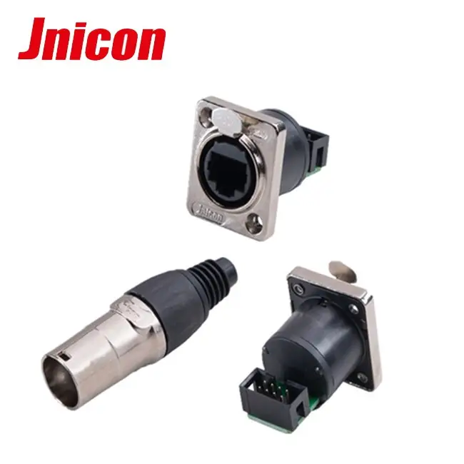 IP65 Waterproof RJ45 Data Connector For LED Screen