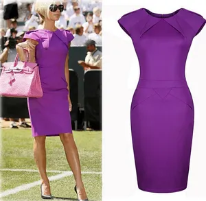 dy2187w europea moda retrò signore 50s signore ufficio indossare bodycon - Product Image 1