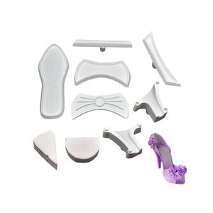 <span class=keywords><strong>Molde</strong></span> para Zapatos de Tacón Alto de <span class=keywords><strong>Fondant</strong></span> Lixsun, 9 Piezas, Cortador de <span class=keywords><strong>Fondant</strong></span> para Decoración de Pasteles, <span class=keywords><strong>Molde</strong></span> para Zapatos de Azúcar - Product Image 6