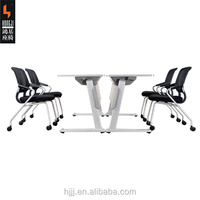 Table de bureau pliable pour salle informatique et table de conférence pliable