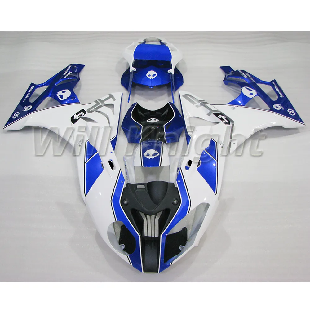 Mavi beyaz enjeksiyon kaporta Fairing S1000RR 2009 2010 2011 2012 2013 2014