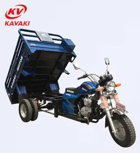 alibaba golden supplier export 150cc 1.2*2.0M carriage petrol cargo tricycle for sale