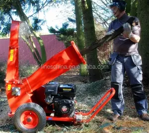 13HP chipper kayu/pohon cabang daun shredder