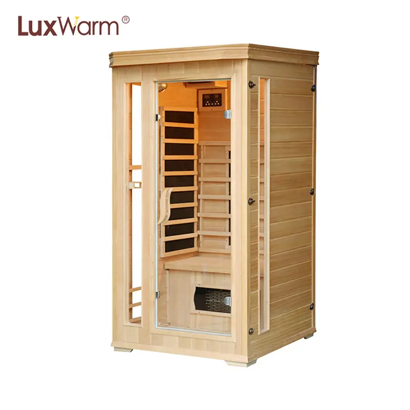 Luxwarmと実用的なミニ遠赤外線サウナ機器