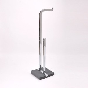 ที่ใส่กระดาษชำระคอนกรีตแบบตั้งพื้นพร้อมท่อโลหะพร้อมอะไหล่ - Product Image 2