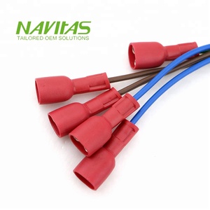 โซลูชันสายไฟสายไฟที่กำหนดเองส่วนประกอบสายไฟรัดสายไฟแบบรัดหุ้มฉนวนเต็มตัว - Product Image 6