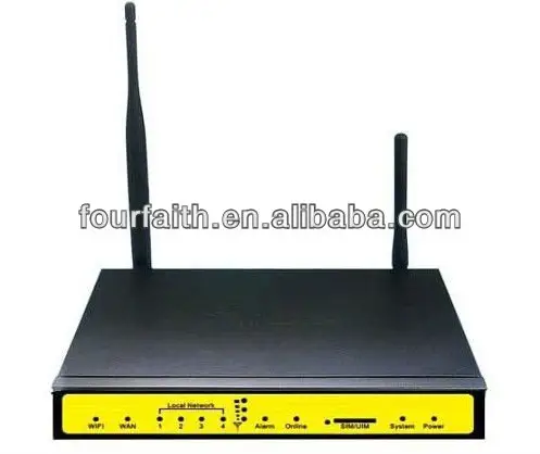 Adsl yönlendirici wifi ile sim kart yuvası ile Wifi VPN 4g modem rj45