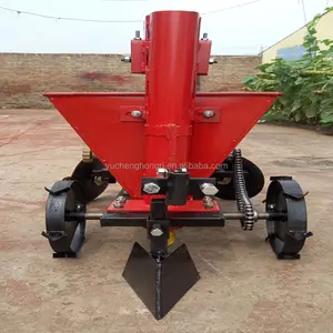 Trator da mão 1 row semeador de batata manual