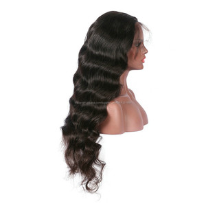 LM pelo de alta densidad 180 Peluca de cabello humano cuerpo Wave 360 LACE frontal con el pelo del bebé - Product Image 3